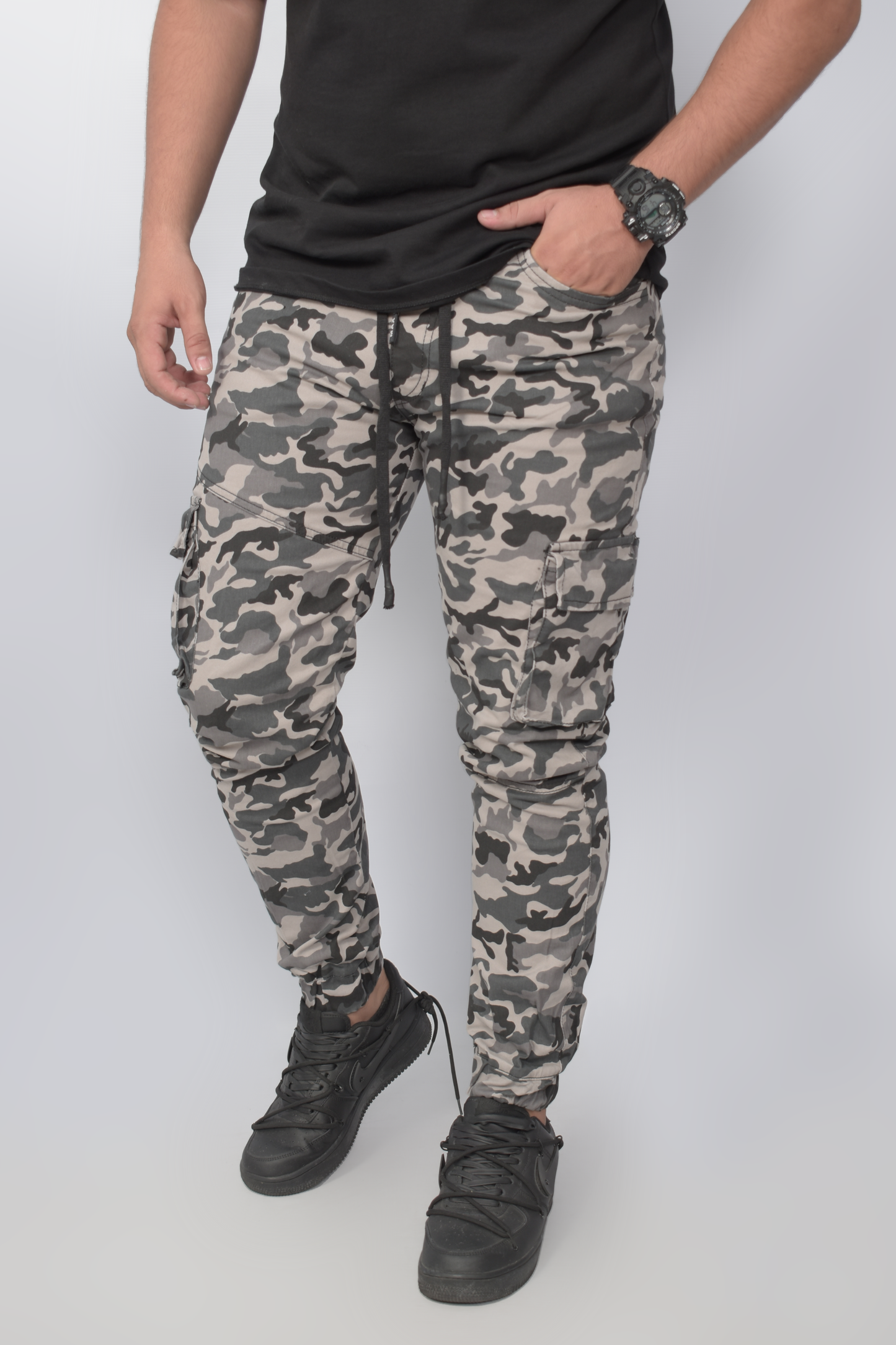 JEAN JOGGER CARGO CAMUFLADO REF 1235-B