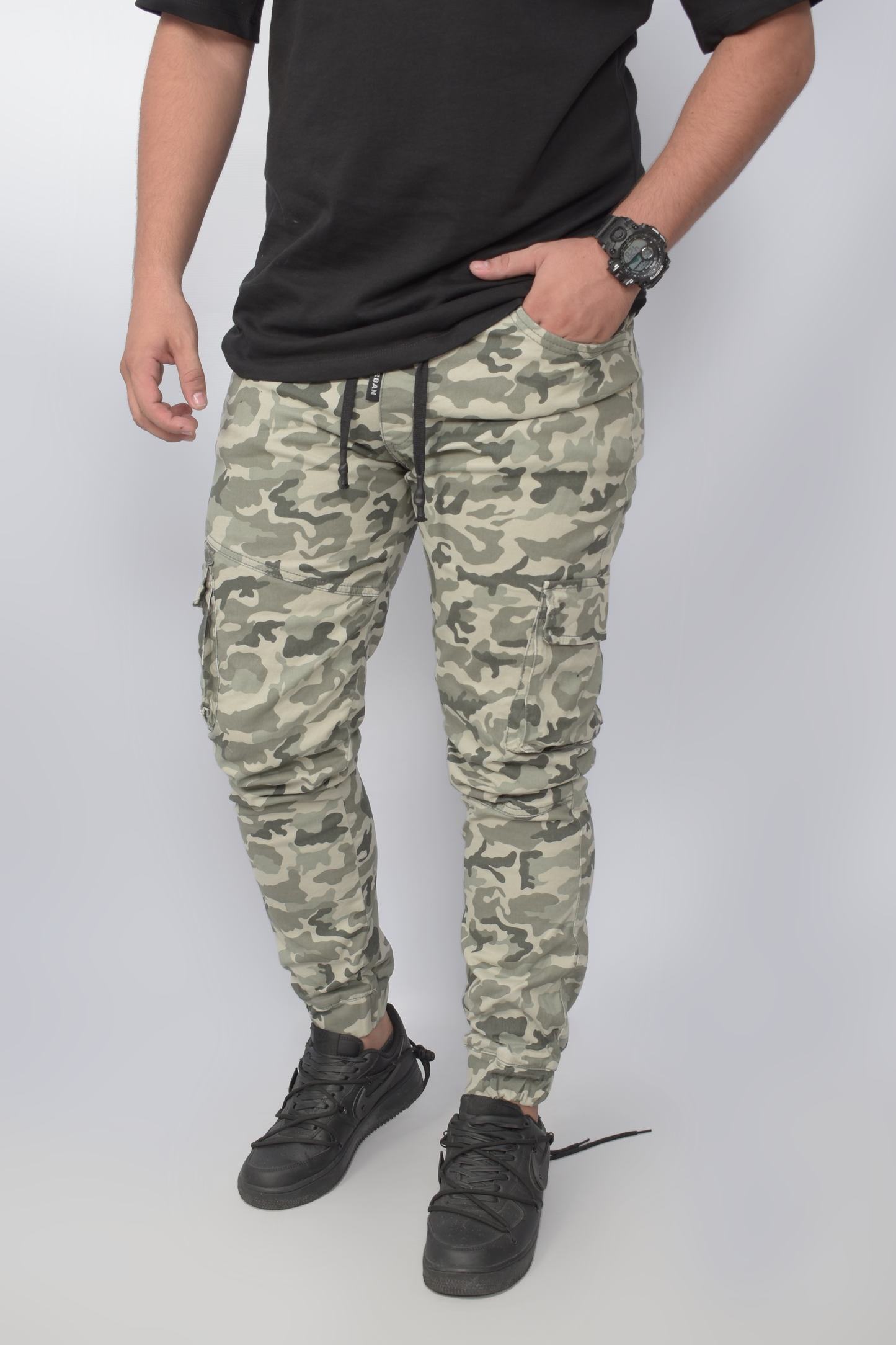 JEAN JOGGER CARGO CAMUFLADO REF 1235-C