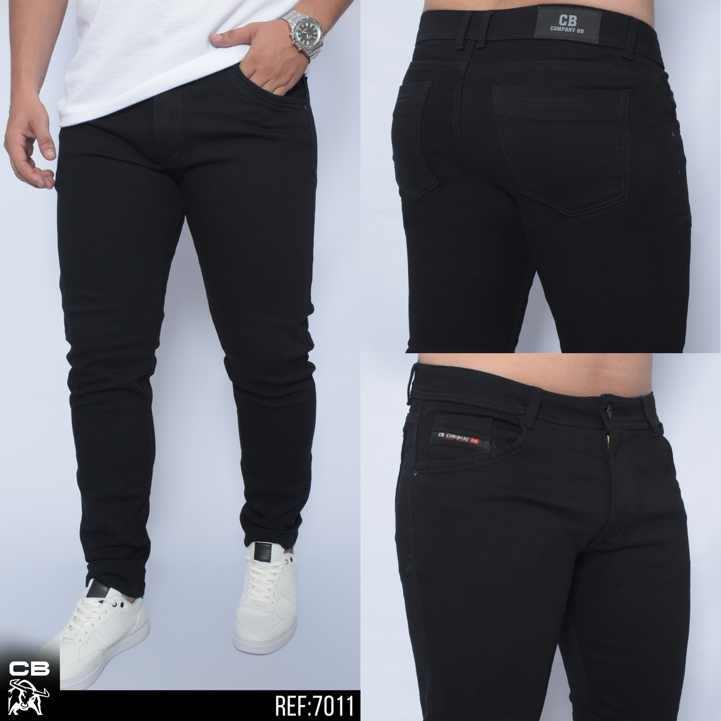 JEAN NEGRO CLASICO CONFORT REF 7011