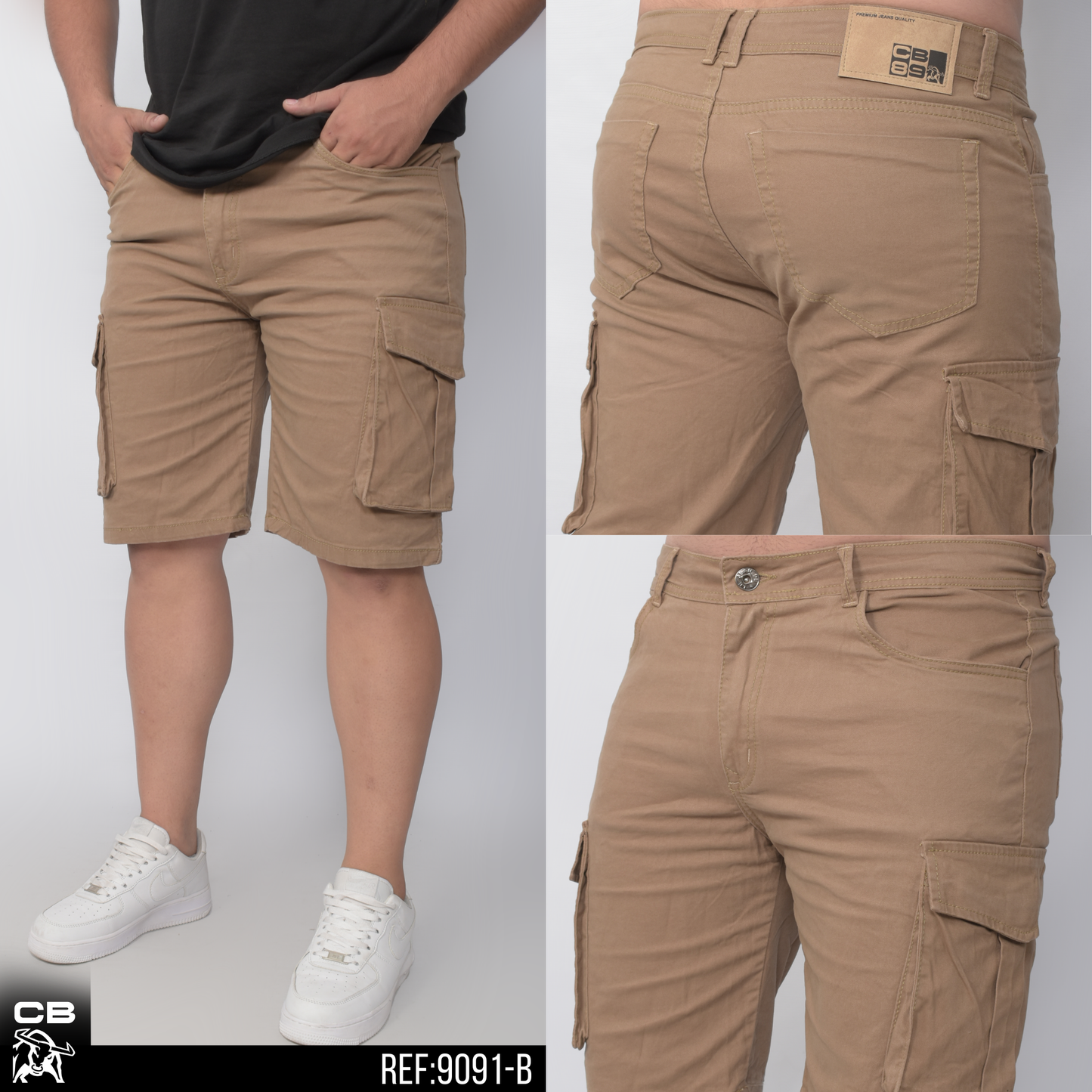 BERMUDA BEIGE CARGO REF 9091-B