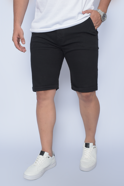 BERMUDA NEGRA CLASICA CONFORT REF 9089-N