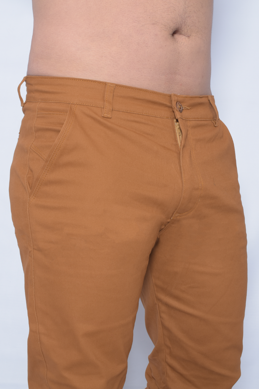 JEAN DRILL MOSTAZA CLASICO REF 7194-M