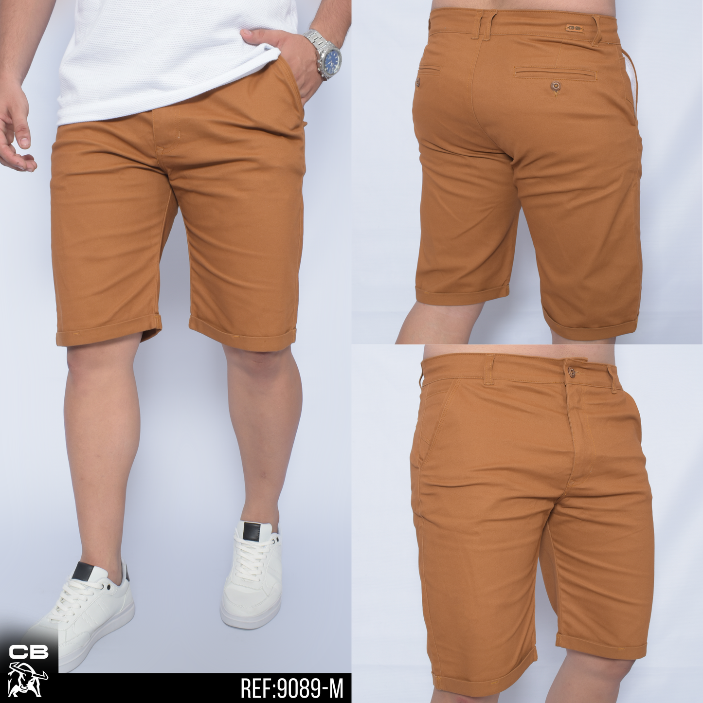 BERMUDA COLOR MOSTAZA CONFORT REF 9089-M